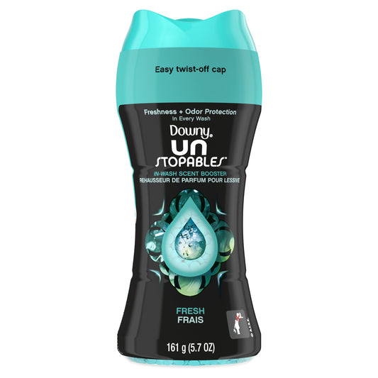 Downy Unstopables Laundry Scent Booster Beads, Fresh Scent, 5.7 oz