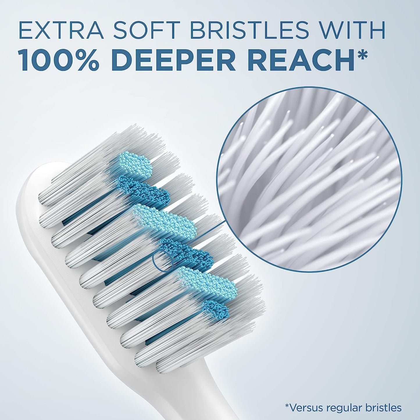 Oral-B Clic Toothbrush Sensitive Replacement Brush Heads (Pack of 3)