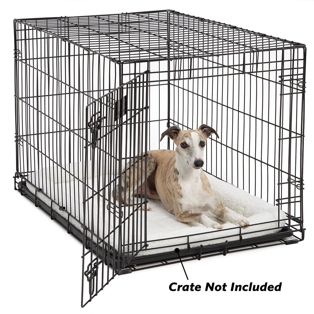 Quiettime Plush Bolster Dog Bed / Ideal for Dog Crates