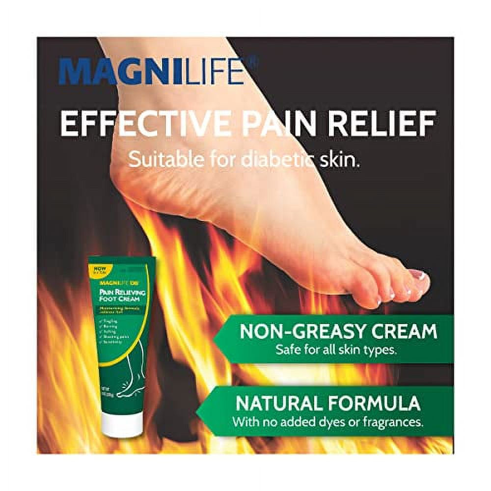 DB Pain Relieving Foot Cream, Calming Relief for Burning, Tingling, Shooting & Stabbing Foot Pain, Moisturizing Foot Cream Suitable for Diabetic and Sensitive Skin - 4Oz