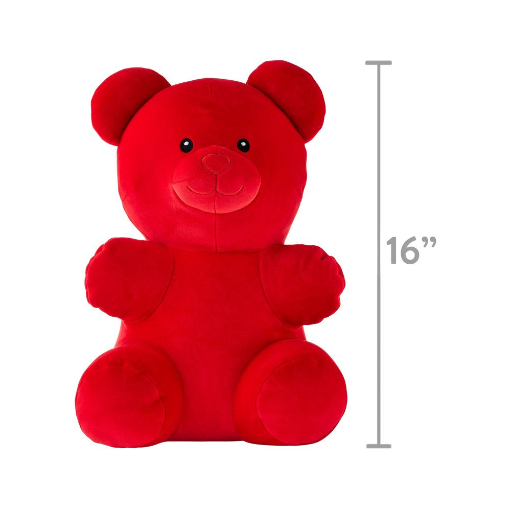 Valentine’S Day Red Gummy Bear Plush, Ages 3+, 16", by