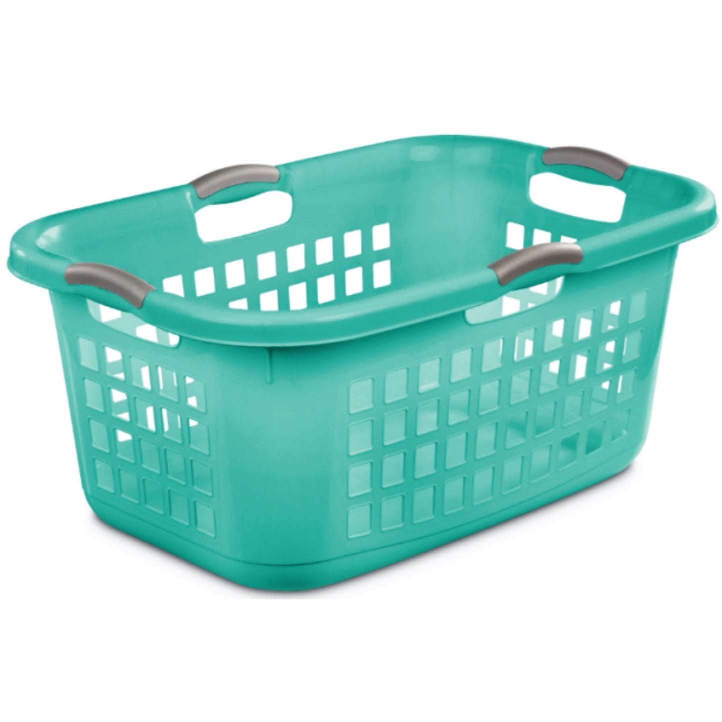 Laundry Basket - 2 Bushel Ultra Aqua