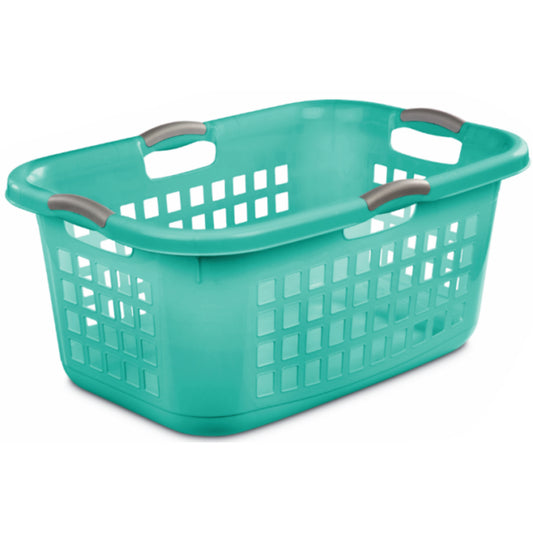 Laundry Basket - 2 Bushel Ultra Aqua