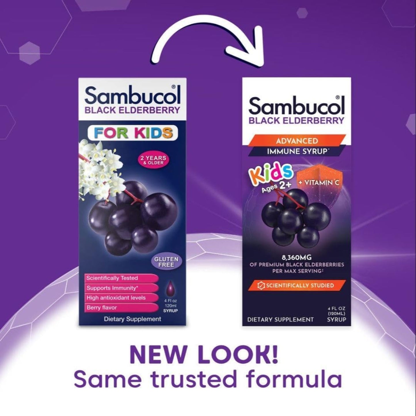 Sambucol Black Elderberry Syrup for Kids