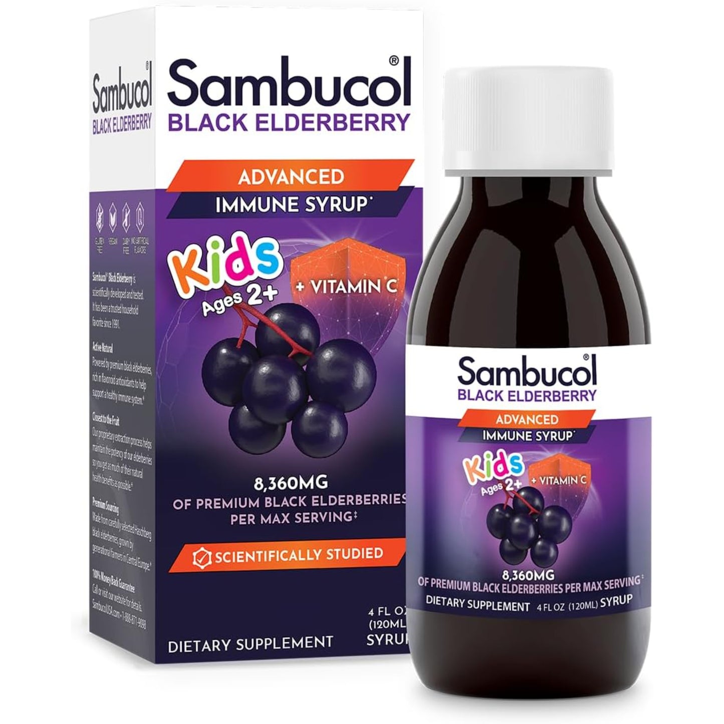 Sambucol Black Elderberry Syrup for Kids