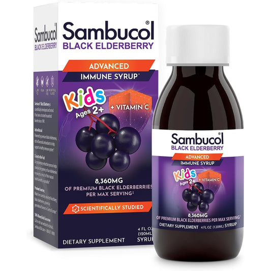 Sambucol Black Elderberry Syrup for Kids