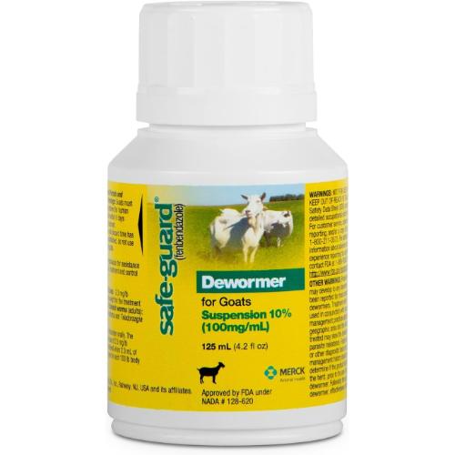 Safe-Guard (Fenbendazole) Dewormer Liquid 125ml