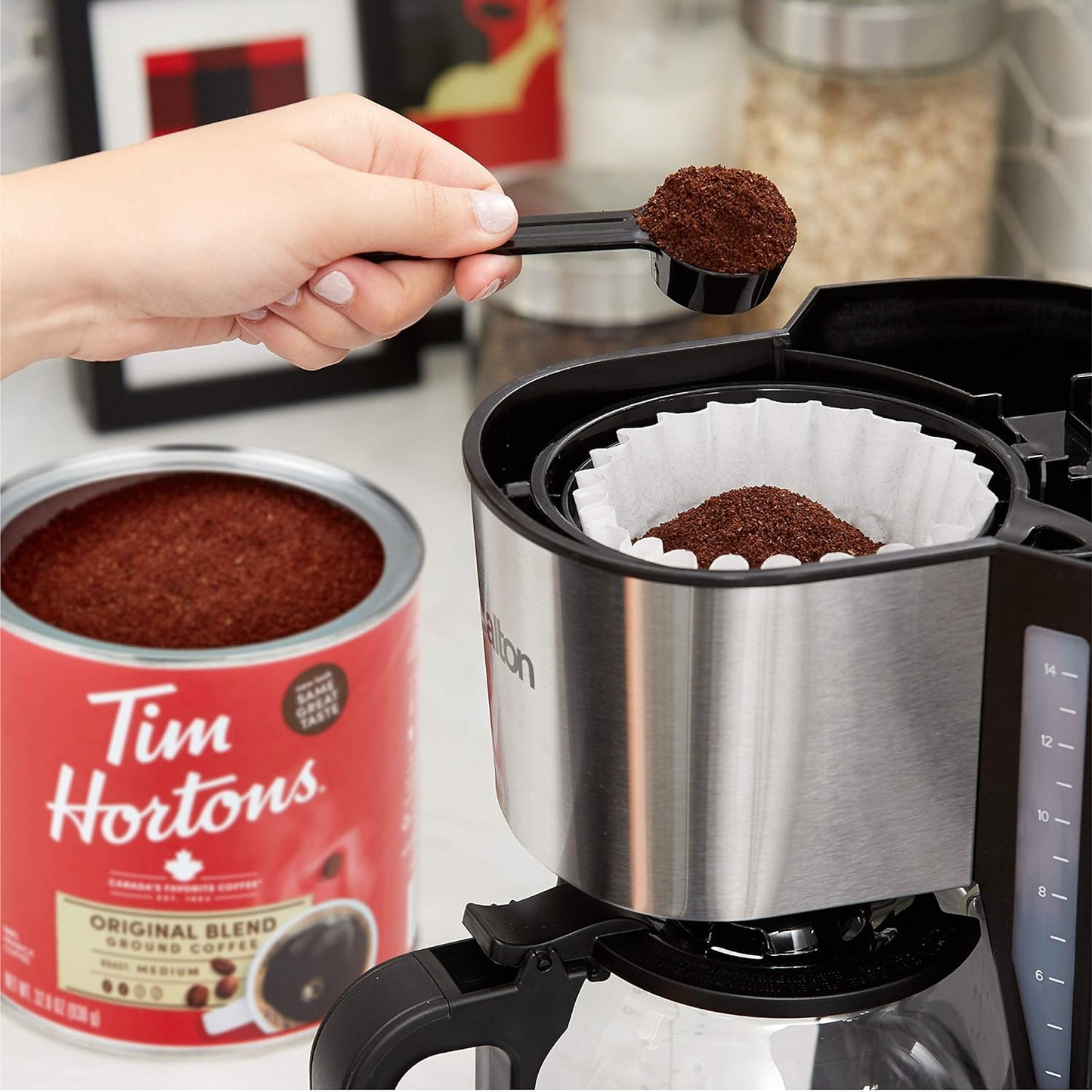 Tim-Hortons-Ground-Coffee-100-Arabica-Medium-Roast-48-oz-Canister