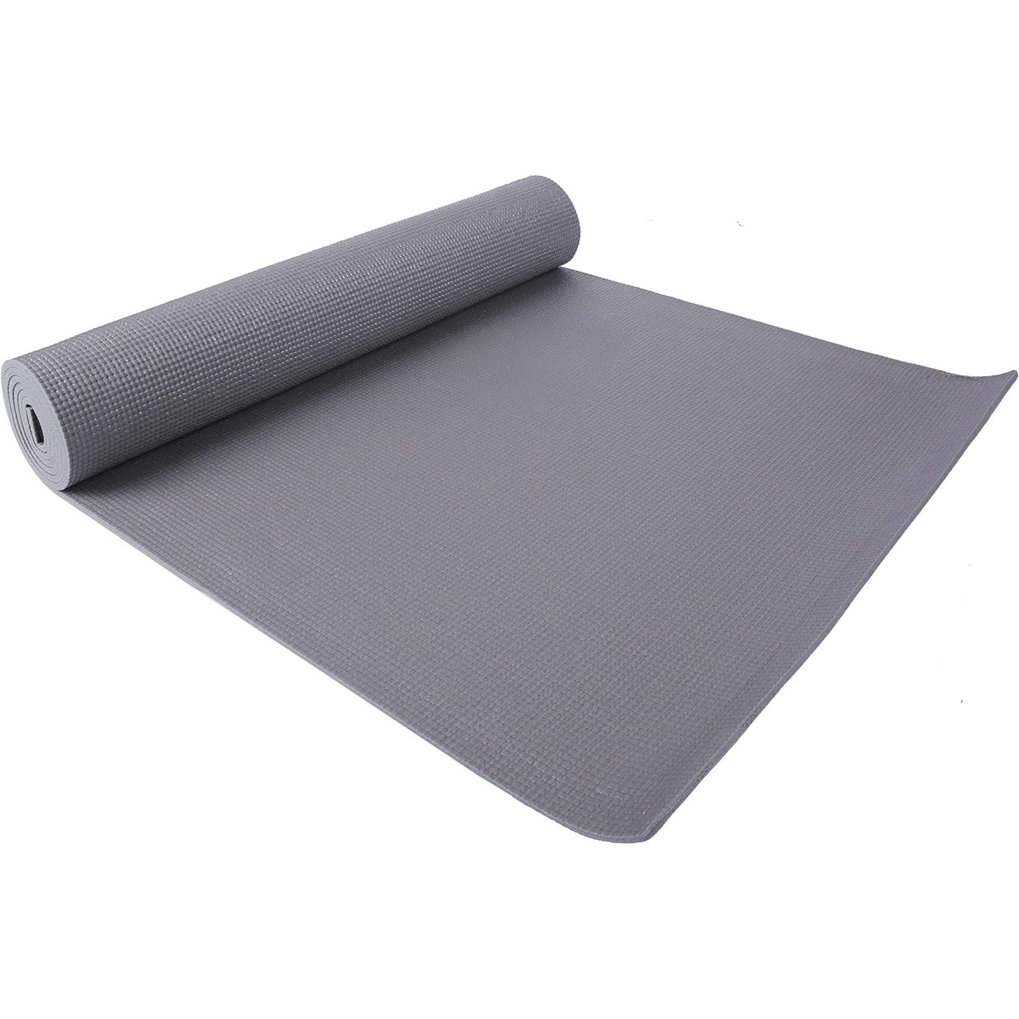 All Purpose 1/4-Inch High Density Anti-Tear Exercise Yoga Mat with Carrying Strap, Multiple Colors