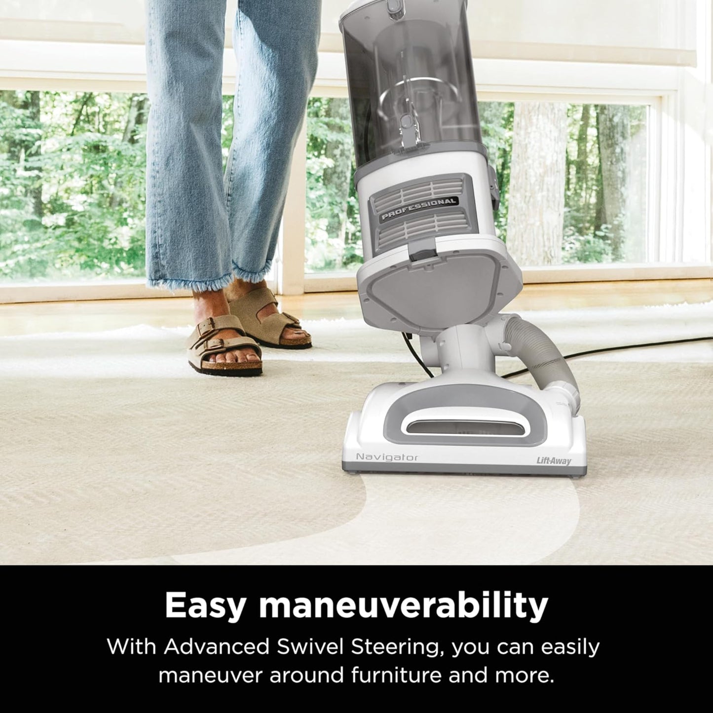 Shark Upright Vacuum - Navigator Lift-Away with Swivel Steering