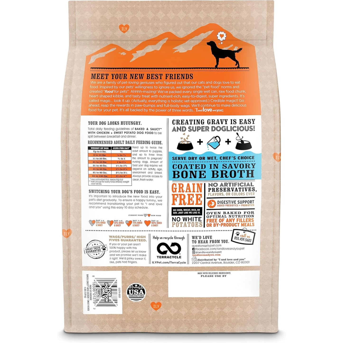 Baked and Saucy Dry Dog Food