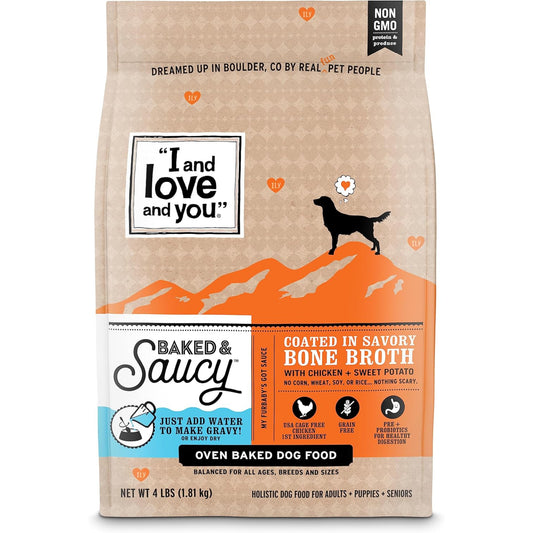 Baked and Saucy Dry Dog Food