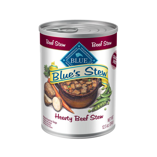 Blue'S Stew Beef in Gravy Wet Dog Food for Adult Dogs
