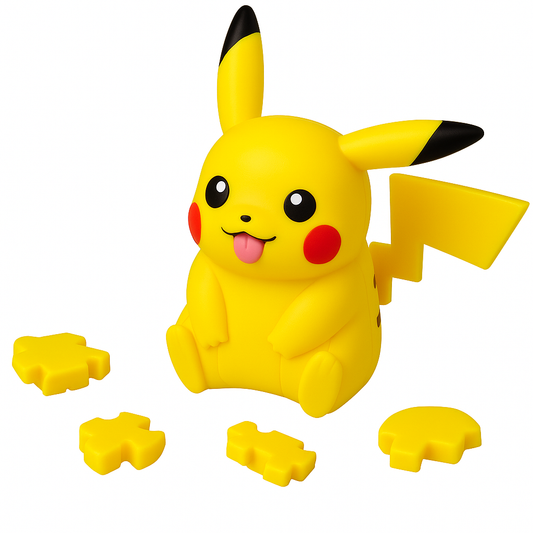 Pokemon PKKM-01 Pikachu Kumu-kumu 3D Puzzle