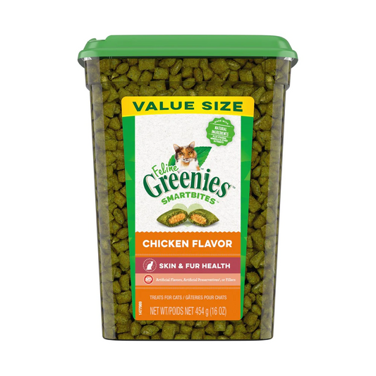 Chicken Flavor Soft Crunchy Treats for Cats