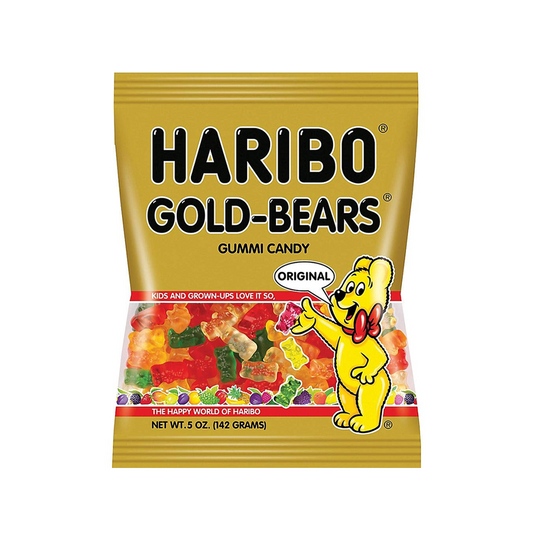 Gold-Bears Gummy Candies
