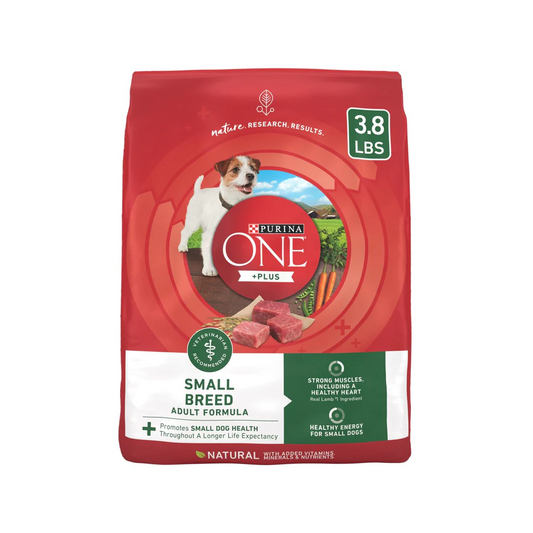 Plus High Protein Adult Dry Dog Food for Small Breeds