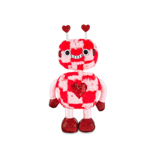 Plush Red Robot