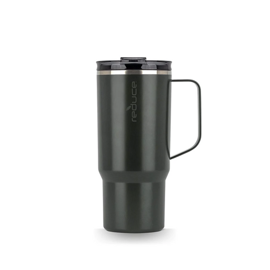 Reusable Hot Coffee Mug with Lid and Handle