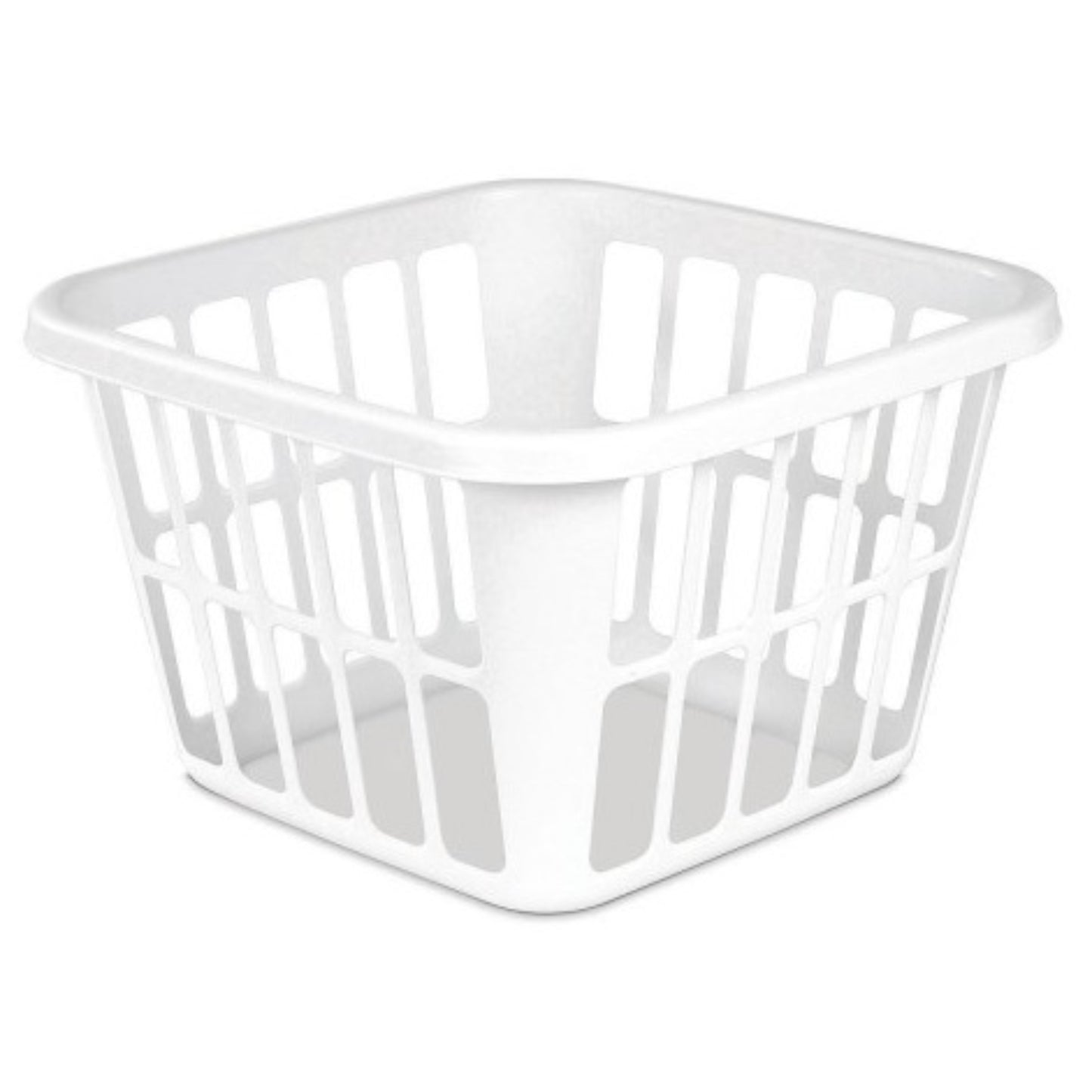 Laundry Basket - SQ 1.25 Bushet White Only