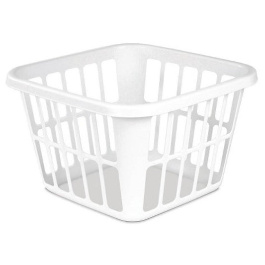 Laundry Basket - SQ 1.25 Bushet White Only