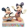 Disney Traditions Mickey and Minnie Hawaii Statue
