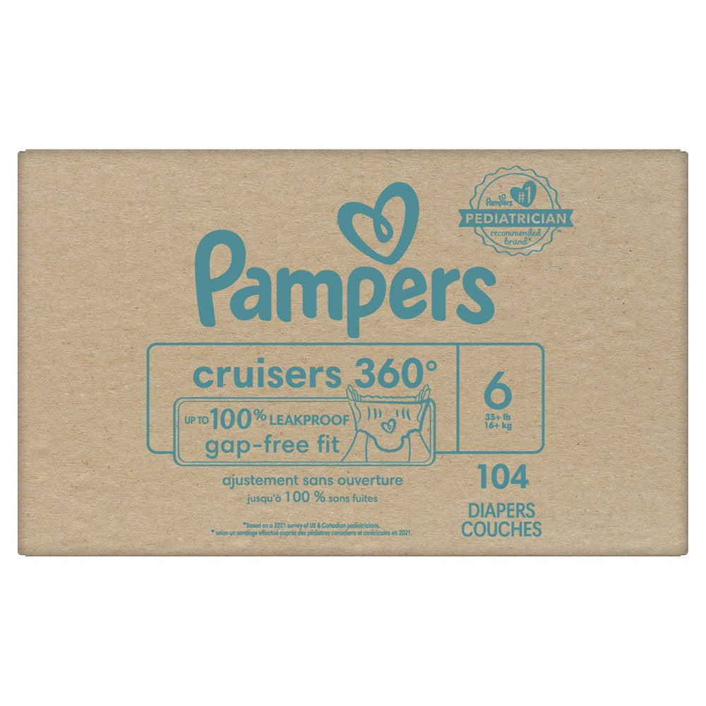 Cruisers 360 Diapers Size 6, 104 Count (Select for More Options)