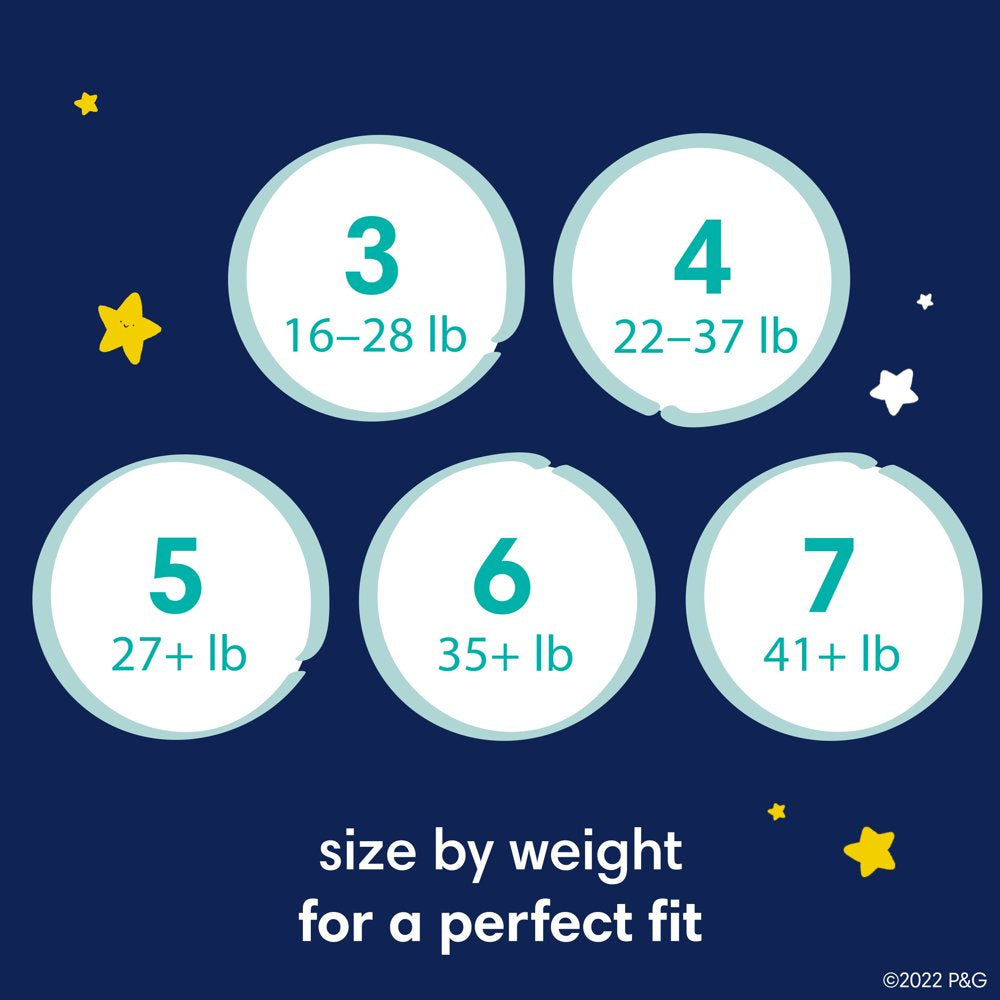 Swaddlers Overnight Diapers Size 4, 58 Count (Select for More Options)