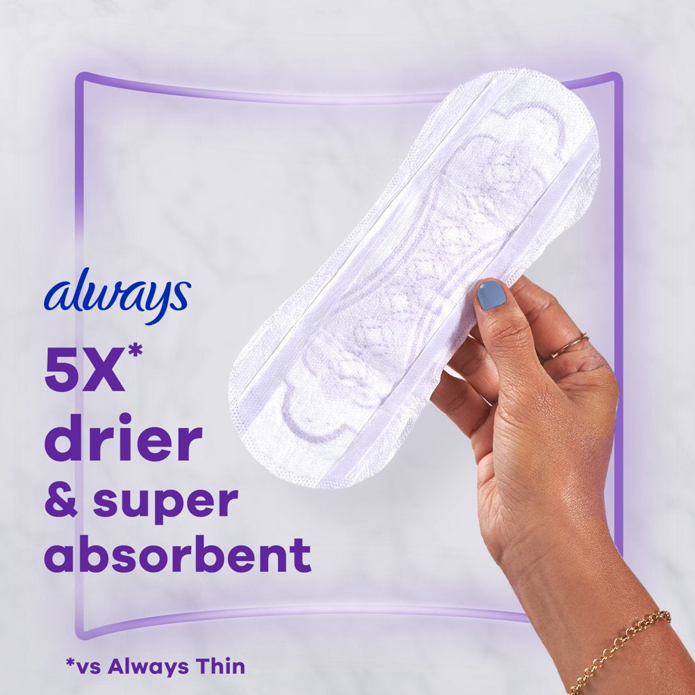 Xtra Protection 3-In-1 Daily Liners for Women, Extra Long with Leakgaurd, 48 CT