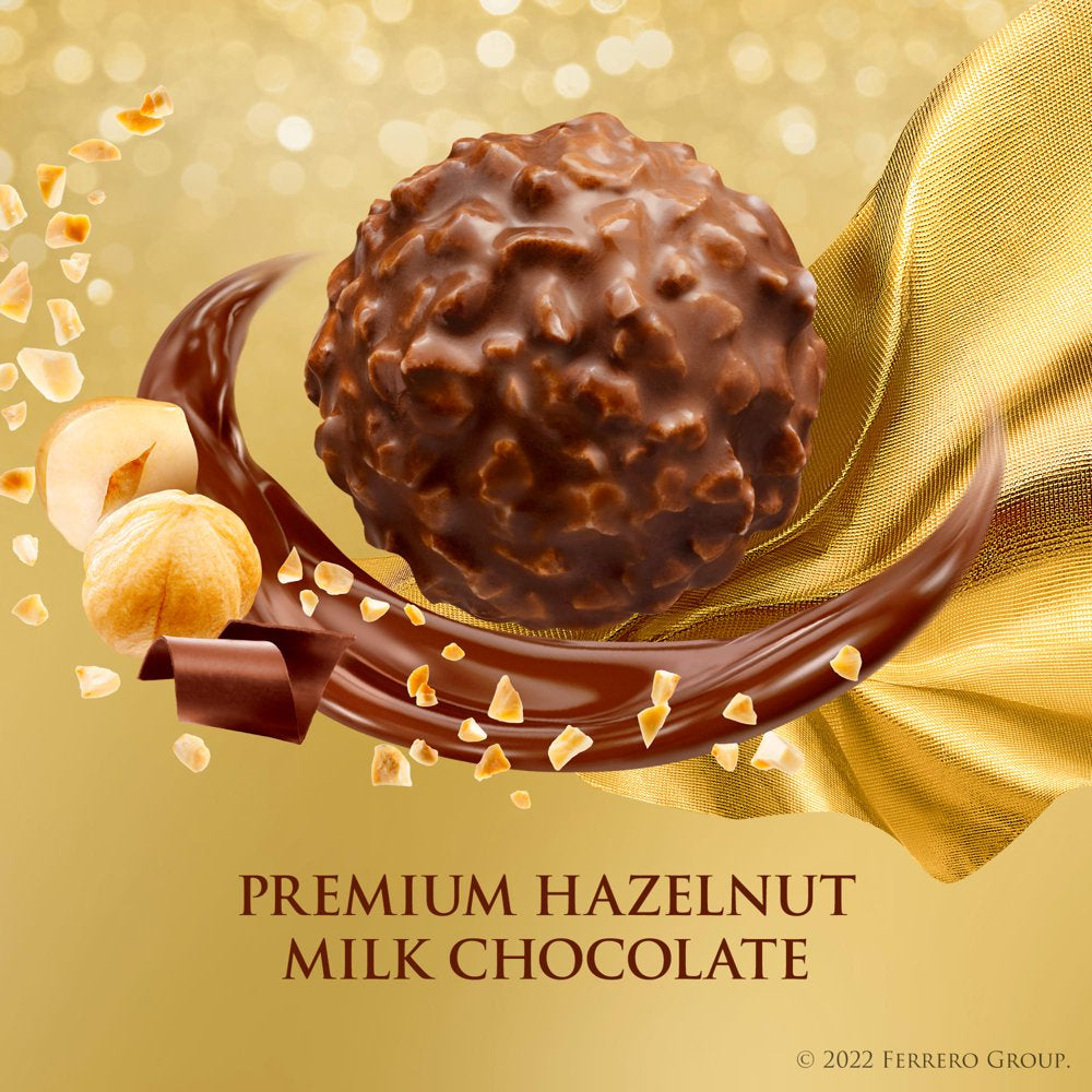 Milk Chocolate Hazelnut, Valentine'S Chocolate Heart Gift Box, 7 Oz, 16 Ct