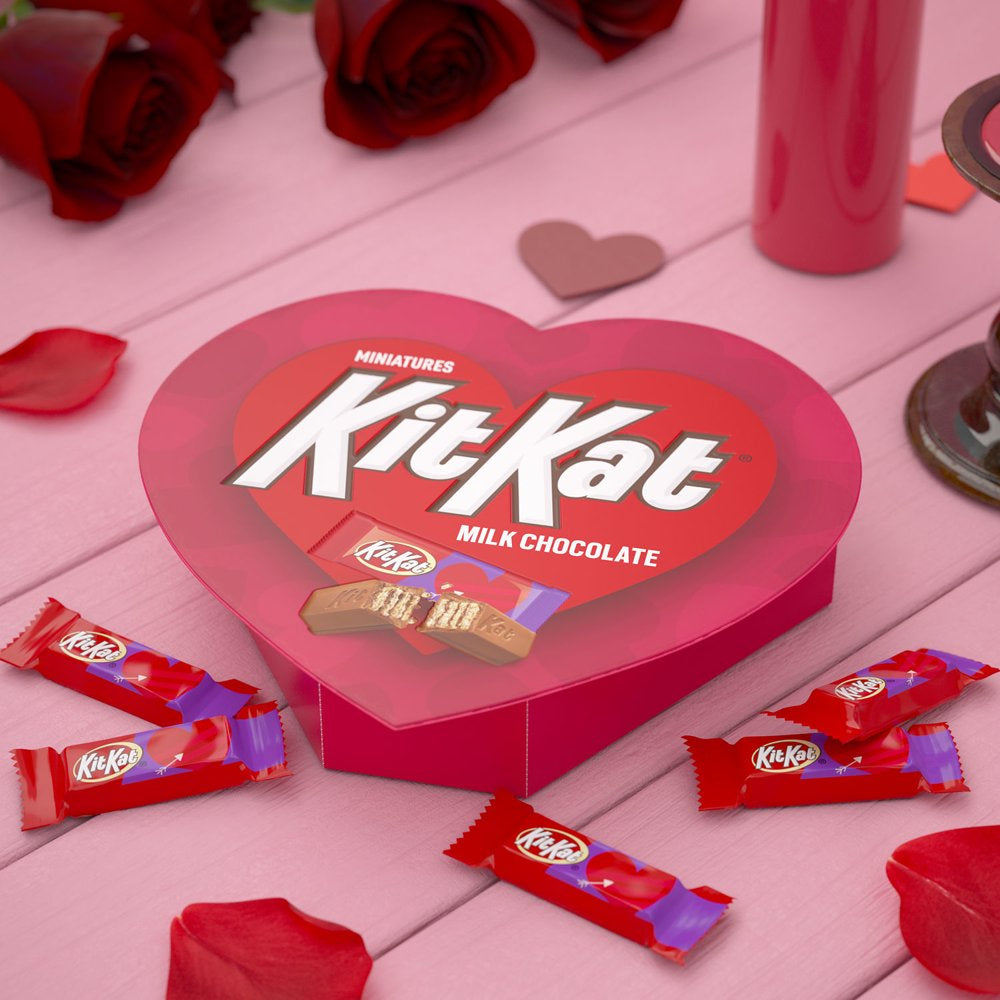 Kit Kat® Miniatures Milk Chocolate Wafer Valentine'S Day Candy, Gift Box 6.4 Oz